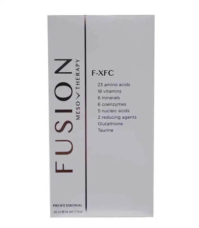 کوکتل مزوتراپی xfc فیوژن10ml رفع چین و چروک (ضمانت کیفیت و ارسال سریع )